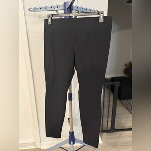 Lilly Pulitzer Black Nylon Pull-on Pants Size 12